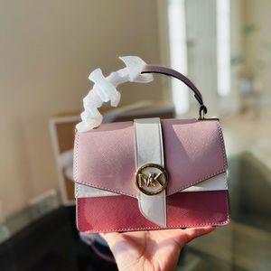 Greenwich Extra-Small Saffiano Leather Satchel